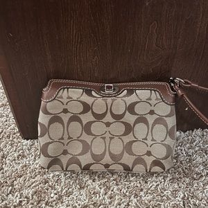 Coach wristlet